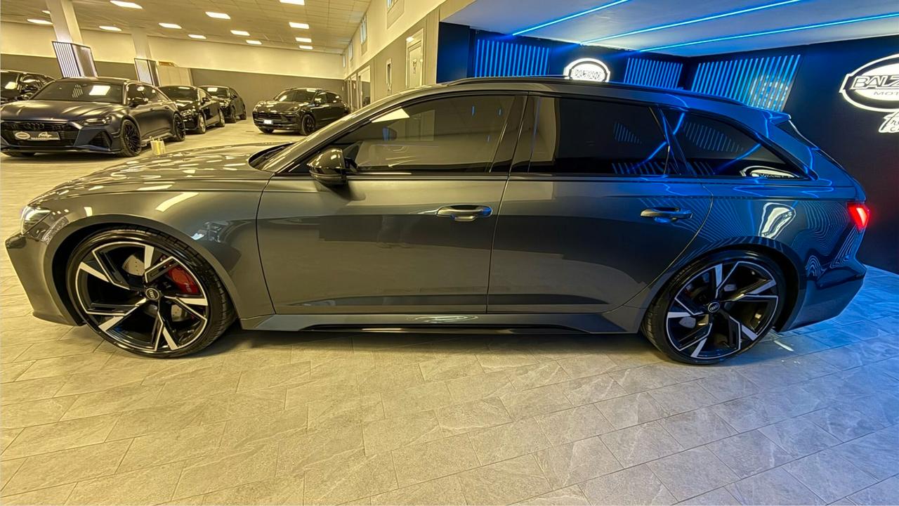 AUDI RS6 AVANT 4.0 TFSI V8 QUATTRO 2020 TETTO APRIBILE