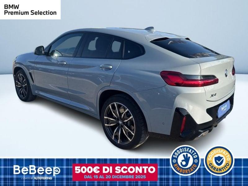 BMW X4 XDRIVE20D MHEV 48V MSPORT AUTO