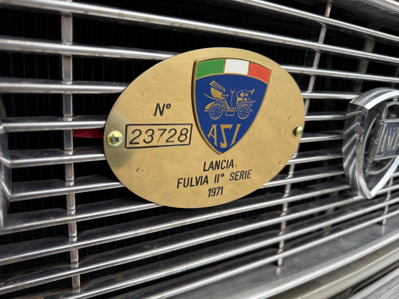 Lancia Fulvia 1.3 targa ORO/UNICO PROPRIETARIO