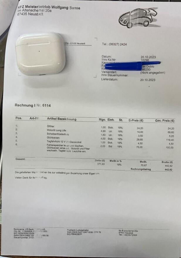 Fiat Doblo Doblò 1.6 MJT 5POSTI