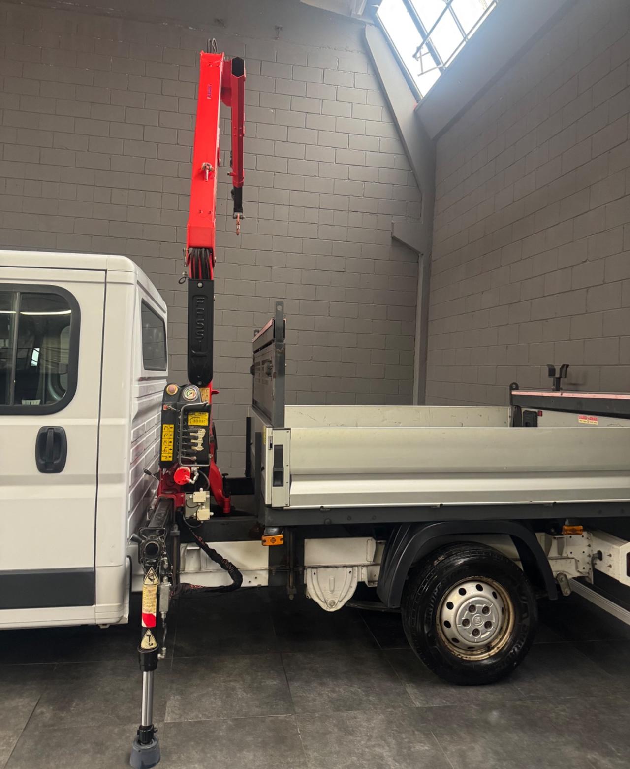 Fiat Ducato DOPPIA CABINA GRU FASSI