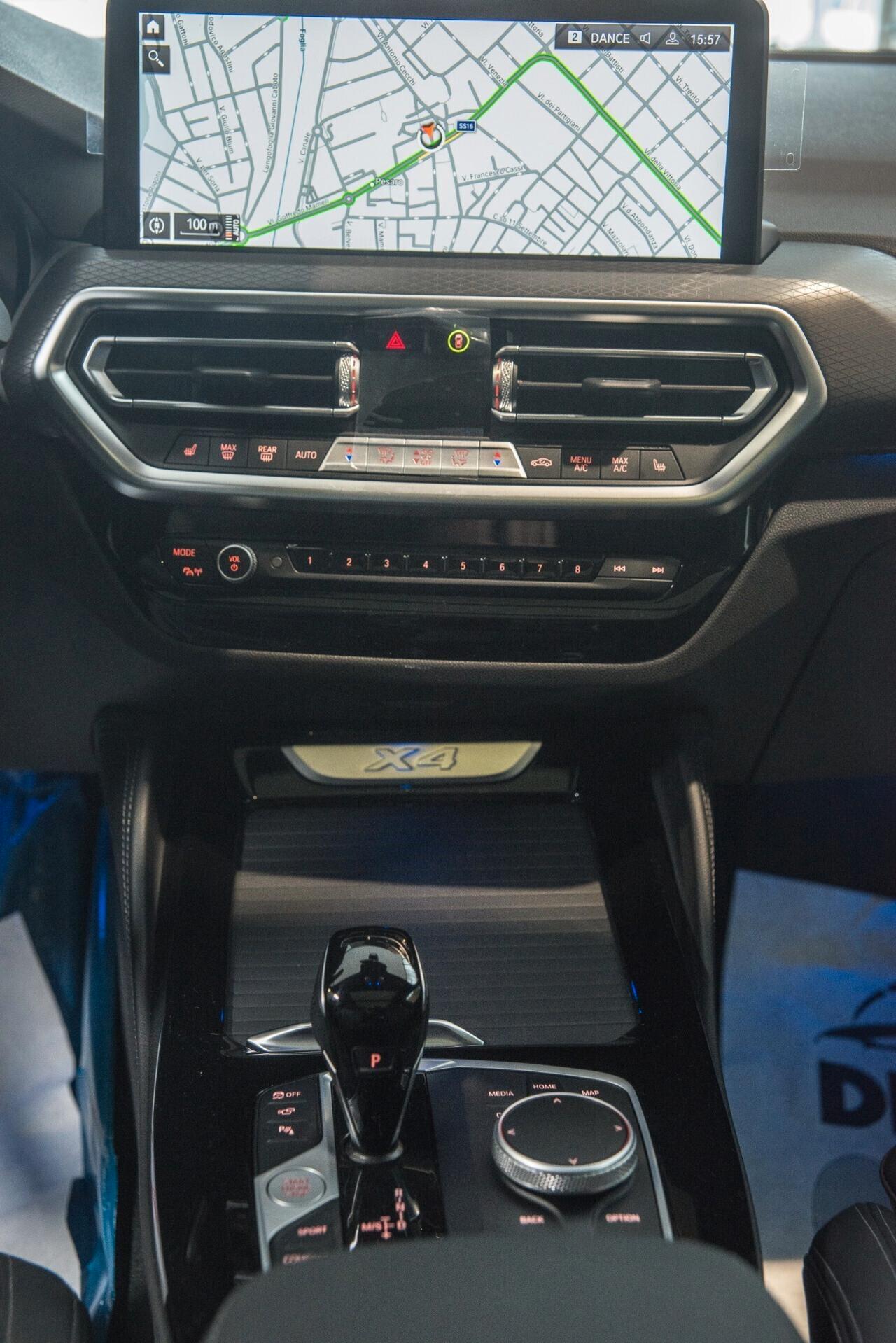 BMW X4 X-DRIVE 2.0d mhev 48V MSPORT TETTO NAVI CERCHI VIRTUAL TELECAMERA 360 GRADI