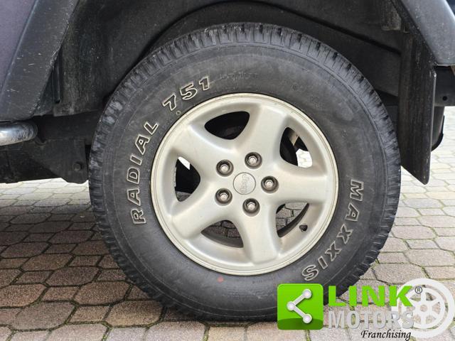 JEEP Wrangler GPL 2.5 i 118 CV Sport TJ Hard/Soft Top