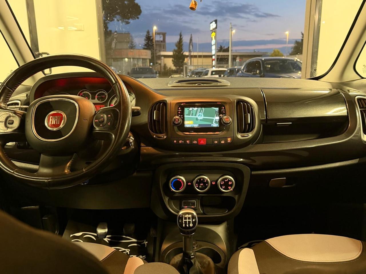 FIAT 500L LOUNGE 1.3 MJT 95CV NAVI CRUISE GANCIO TRAINO ANNO 2016