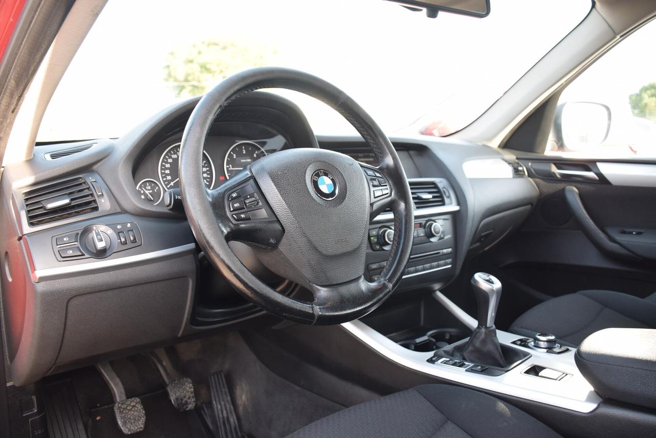 Bmw X3 4x4 20d Xdrive 6M CAMBIO MANUALE - Cruise Bluetooth Bizona DISTRIBUZIONE APPENA FATTA