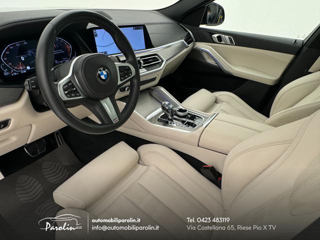 BMW X6 xDrive30d 48V Msport Tetto-ACC-Camera360-Ruote21