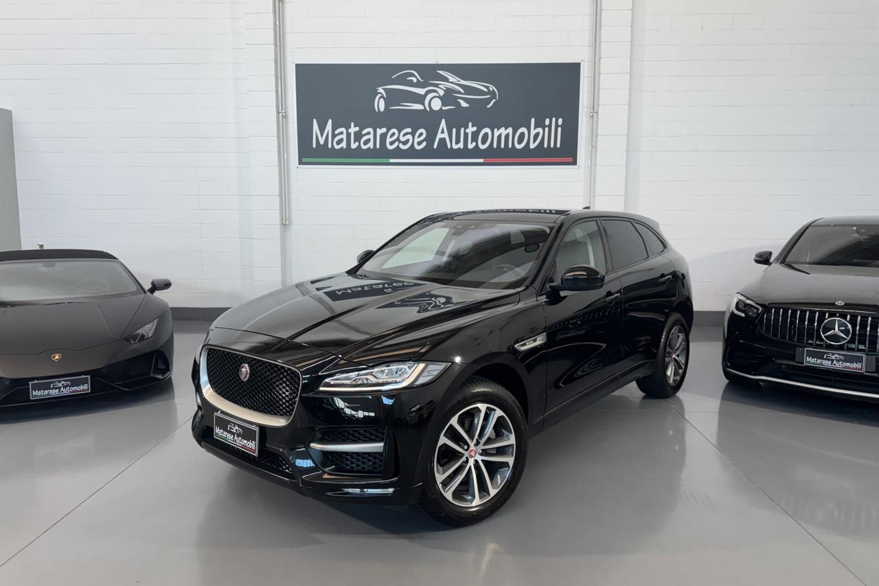 Jaguar F-Pace R-Sport 2.0cc 180cv AWD CarPlay Finanziabile