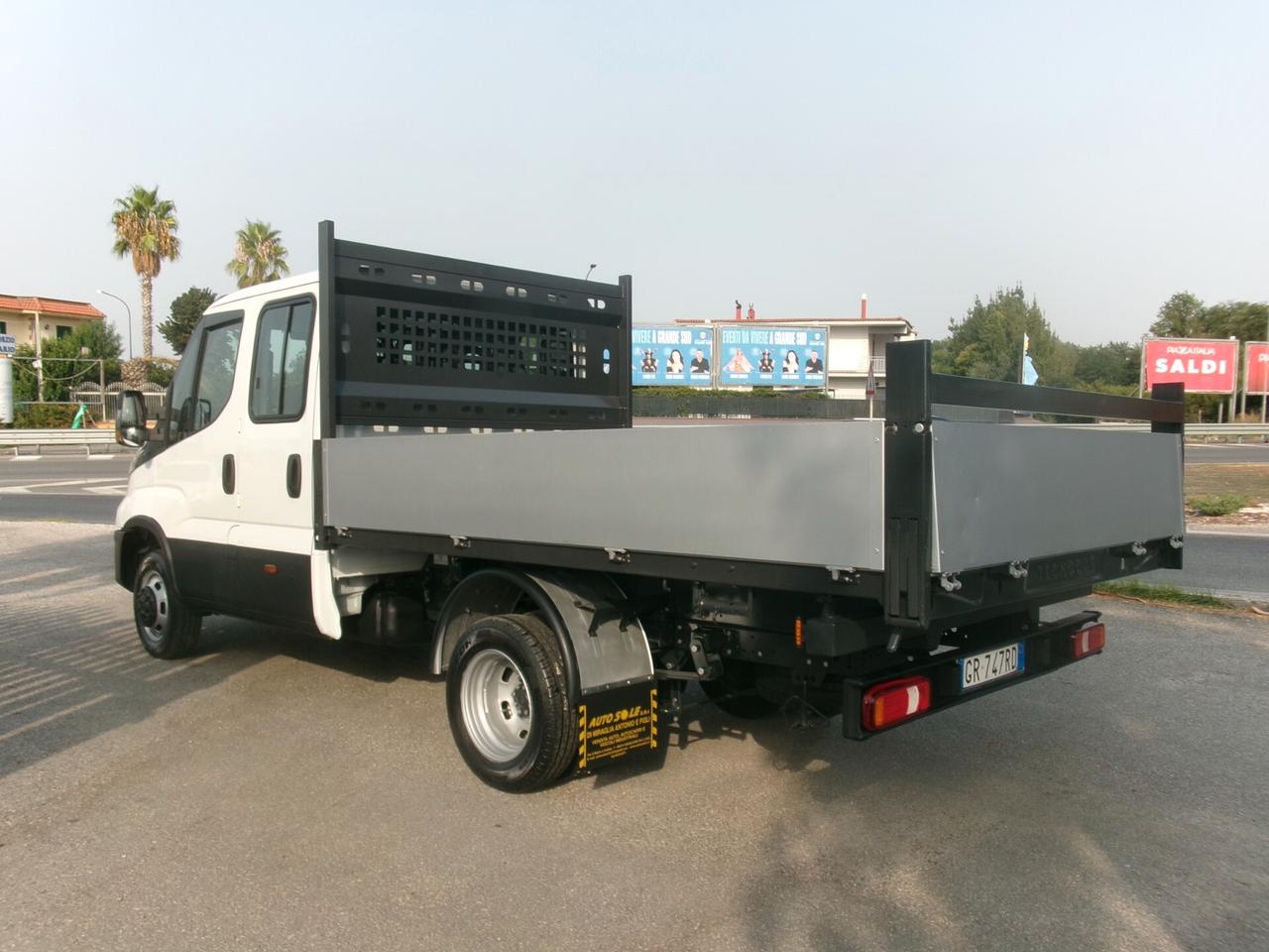 Iveco Daily 35C14 2.3 140CV DOP CAB 7 POSTI, RIBALTABILE **35000 KM**