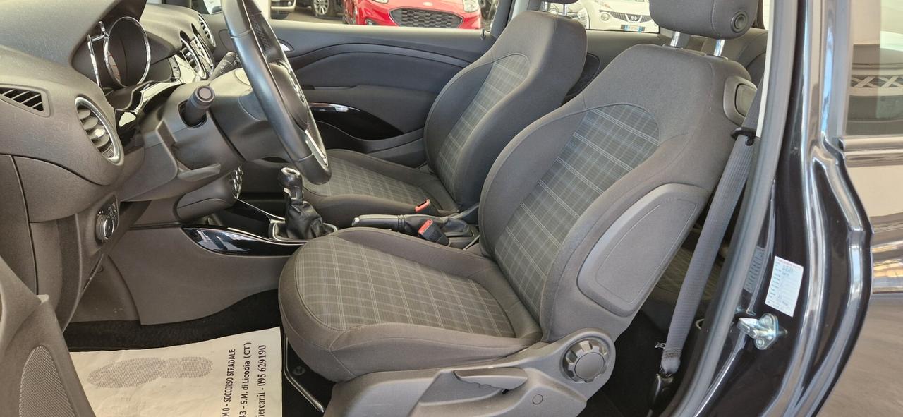 Opel Adam 1.2 70cv White/Black Link **Come Nuova**