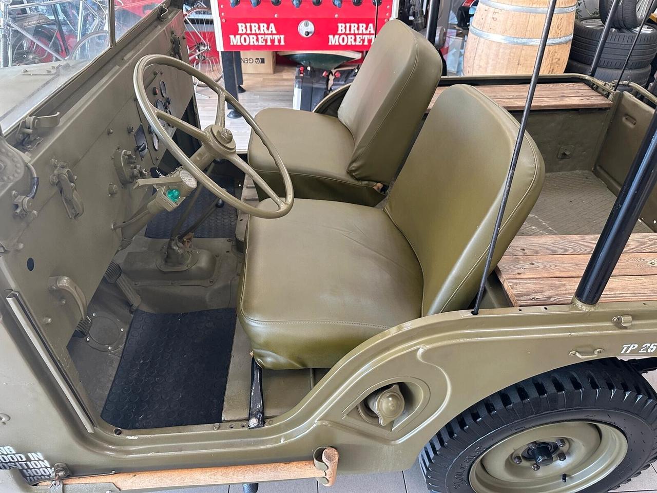 Jeep Willys CJ5 2.0 D CON CARRELLO ORIGINALE RESTAURO MANIACALE PERFETTA!!!