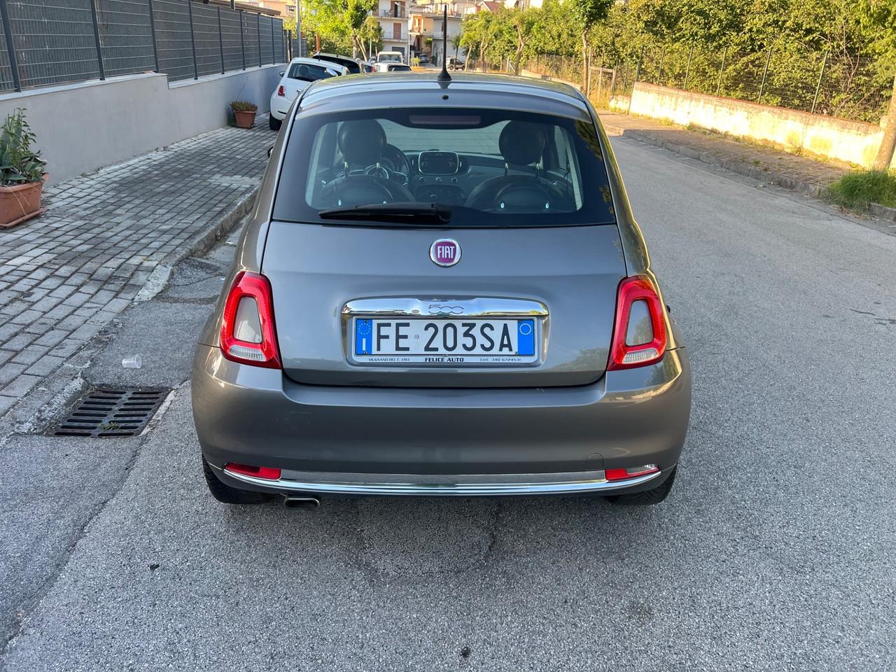 Fiat 500 1.2 benzina Lounge 2016 tetto panoramico
