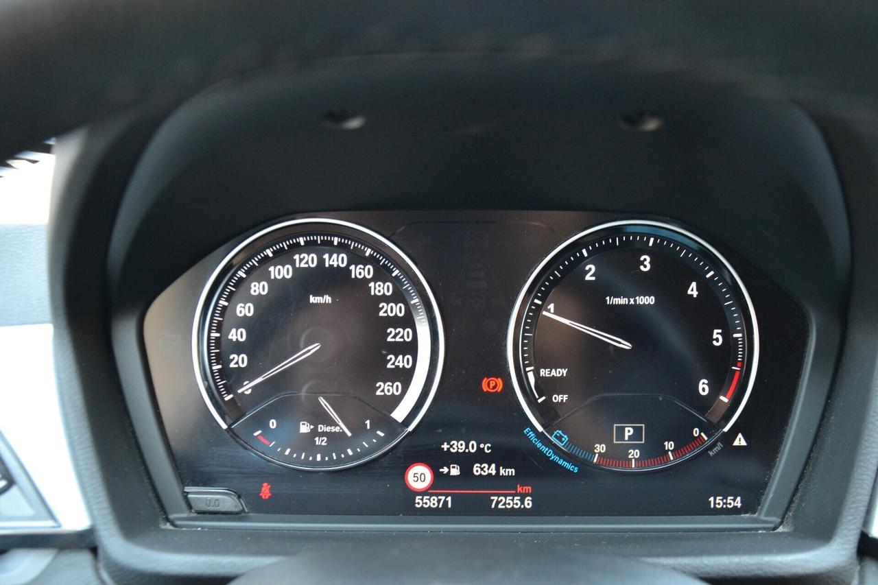 Bmw X1 1.5D 116CV AUTOMATICA PREZZO SENZA VINCOLI UNIPRO' ITALIANA FATTURABILE GARANZIA 12M TAG