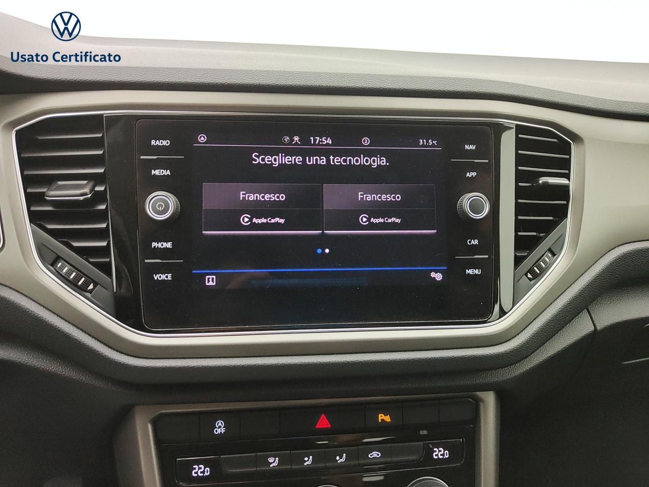 VOLKSWAGEN T-Roc 1ª serie - T-Roc 1.0 TSI Style BlueMotion Technology