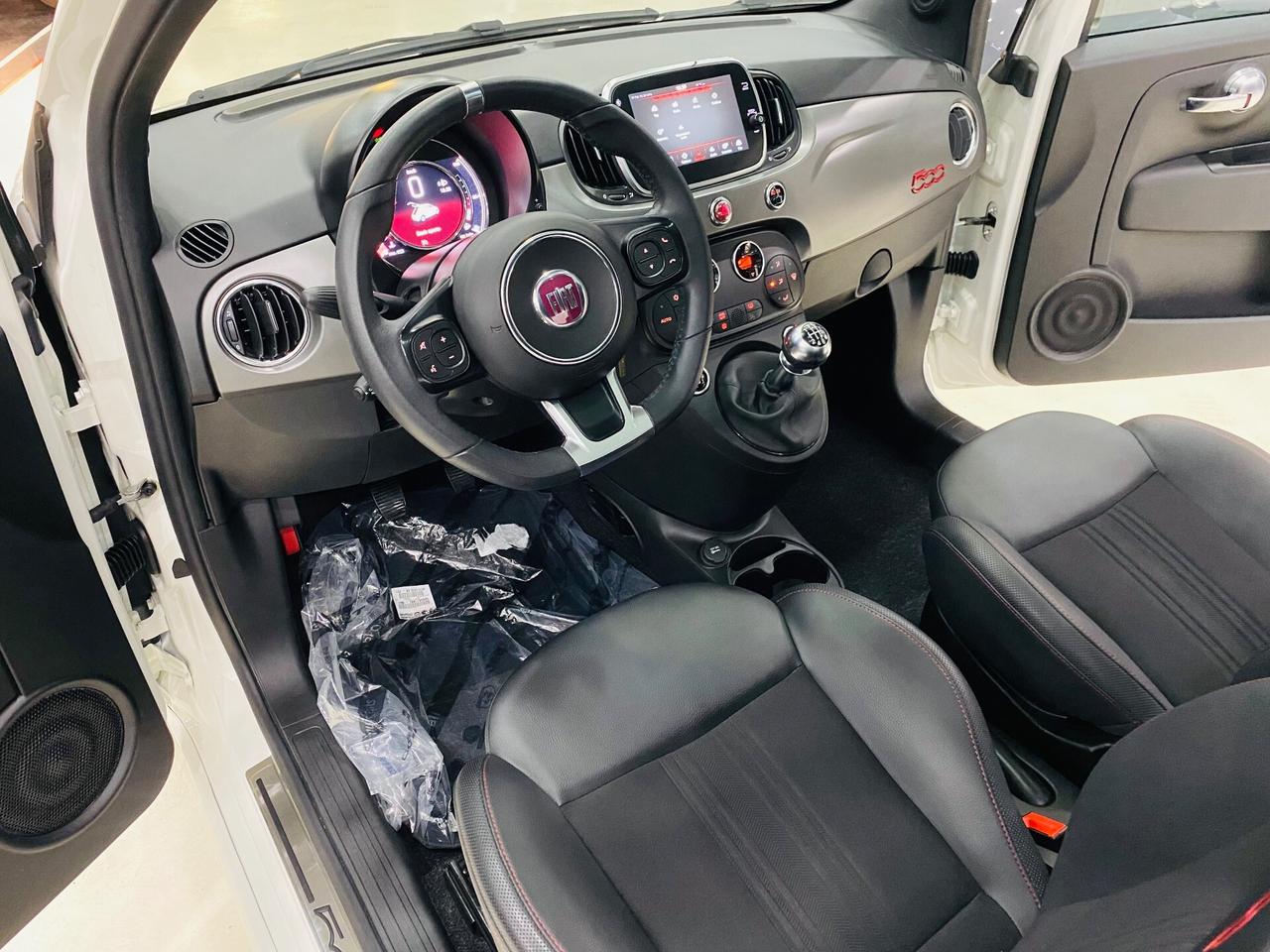 Fiat 500 1.0 Hybrid Sport Navy CarPlay Tetto Pano
