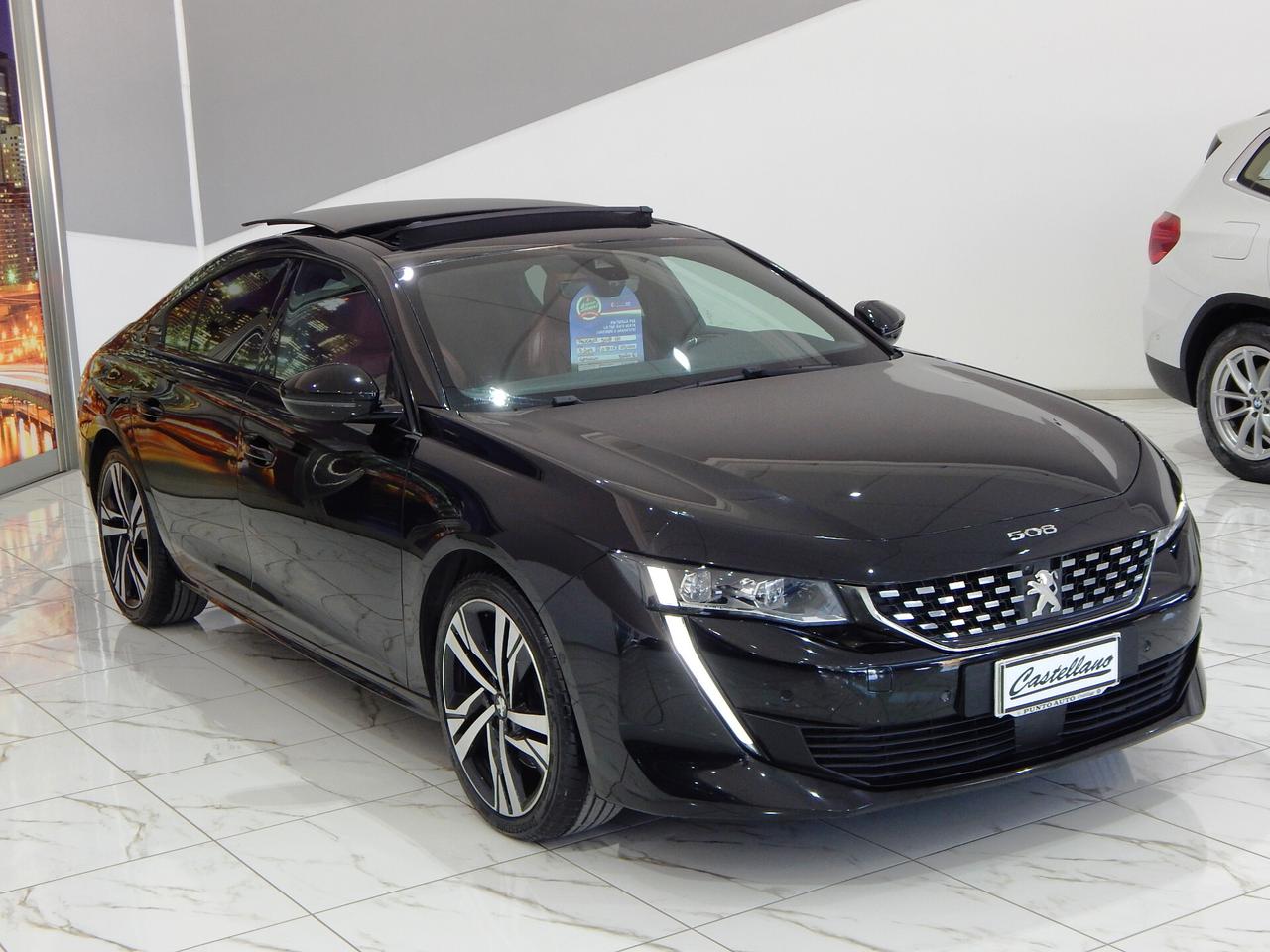 Peugeot 508 2.0bluehdi GT EAT8 TETTO-NAVI-PELLE ROSSA-PARK-LED