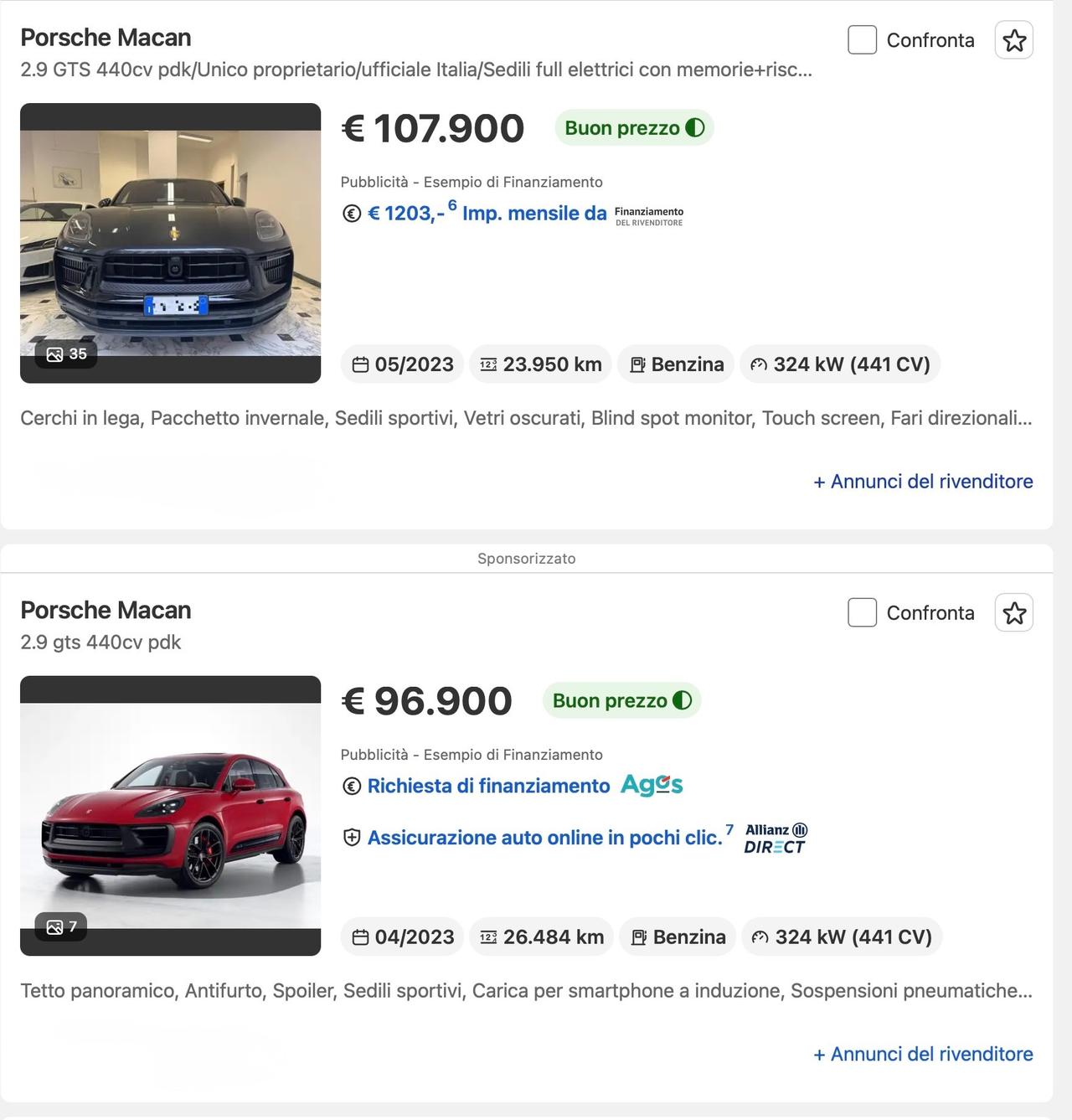 Porsche Macan 2.9 GTS