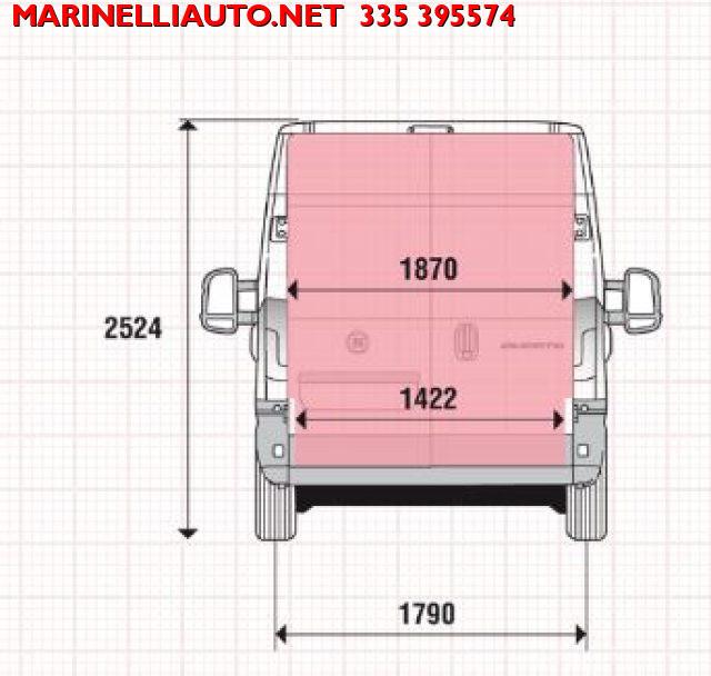 FIAT Ducato 35q Lh2 2.2 Mjt 140CV Furgone KM ZERO