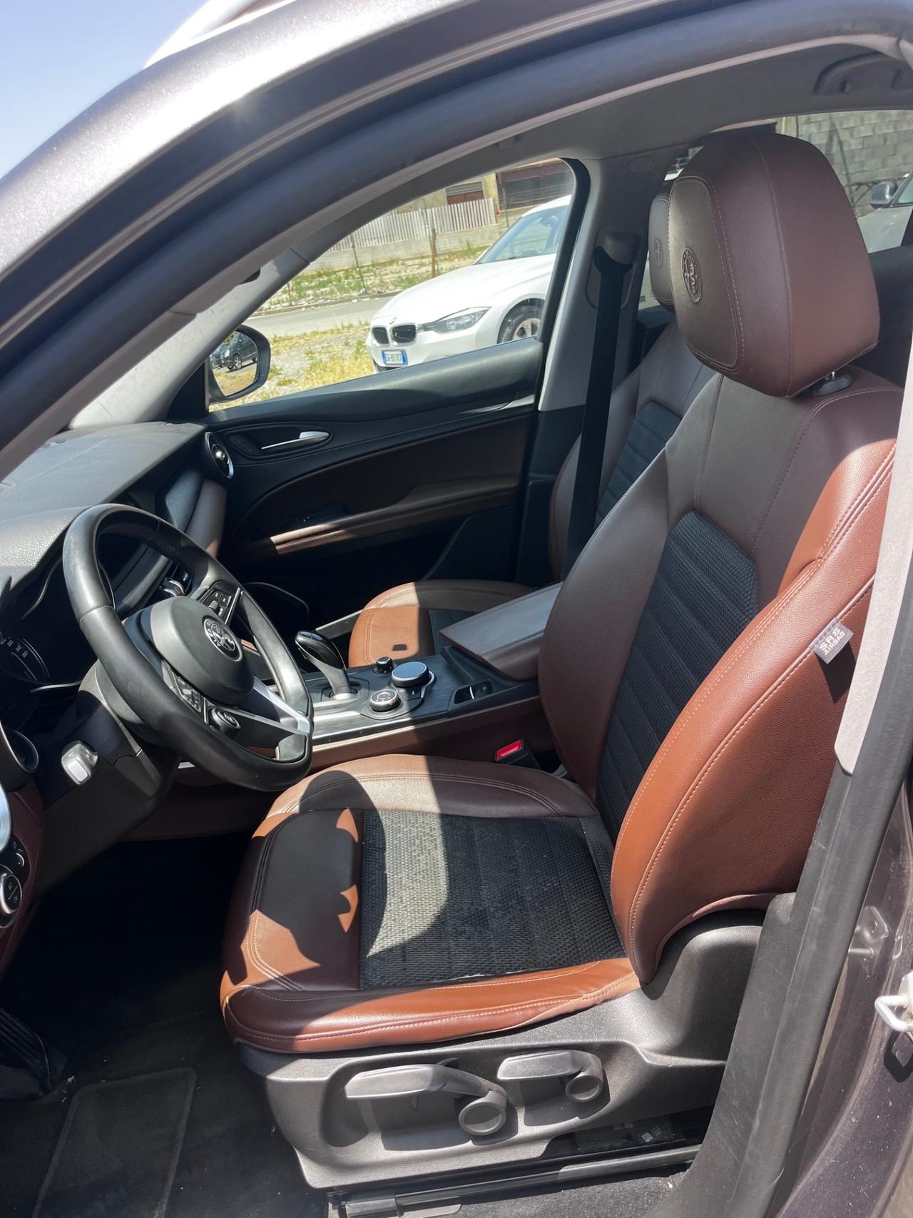 Alfa Romeo Stelvio Q4 2.2 tdi 210cv Full Tabacco
