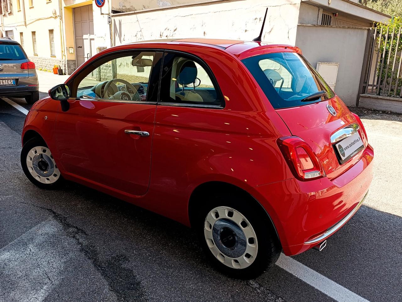 Fiat 500 1.2 Lounge Rosso Corallo km 36.317
