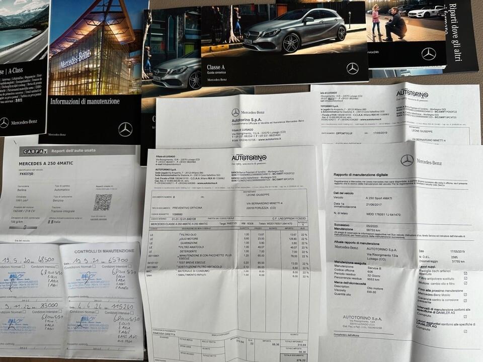 Mercedes A 250 Supersport 4matic Autom 218cv