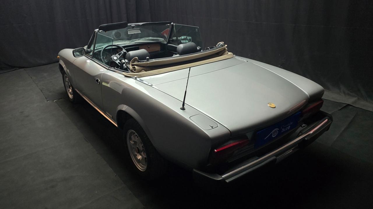 Fiat 124 Spider DS Pininfarina Europa, certificata ASI CON CRS.