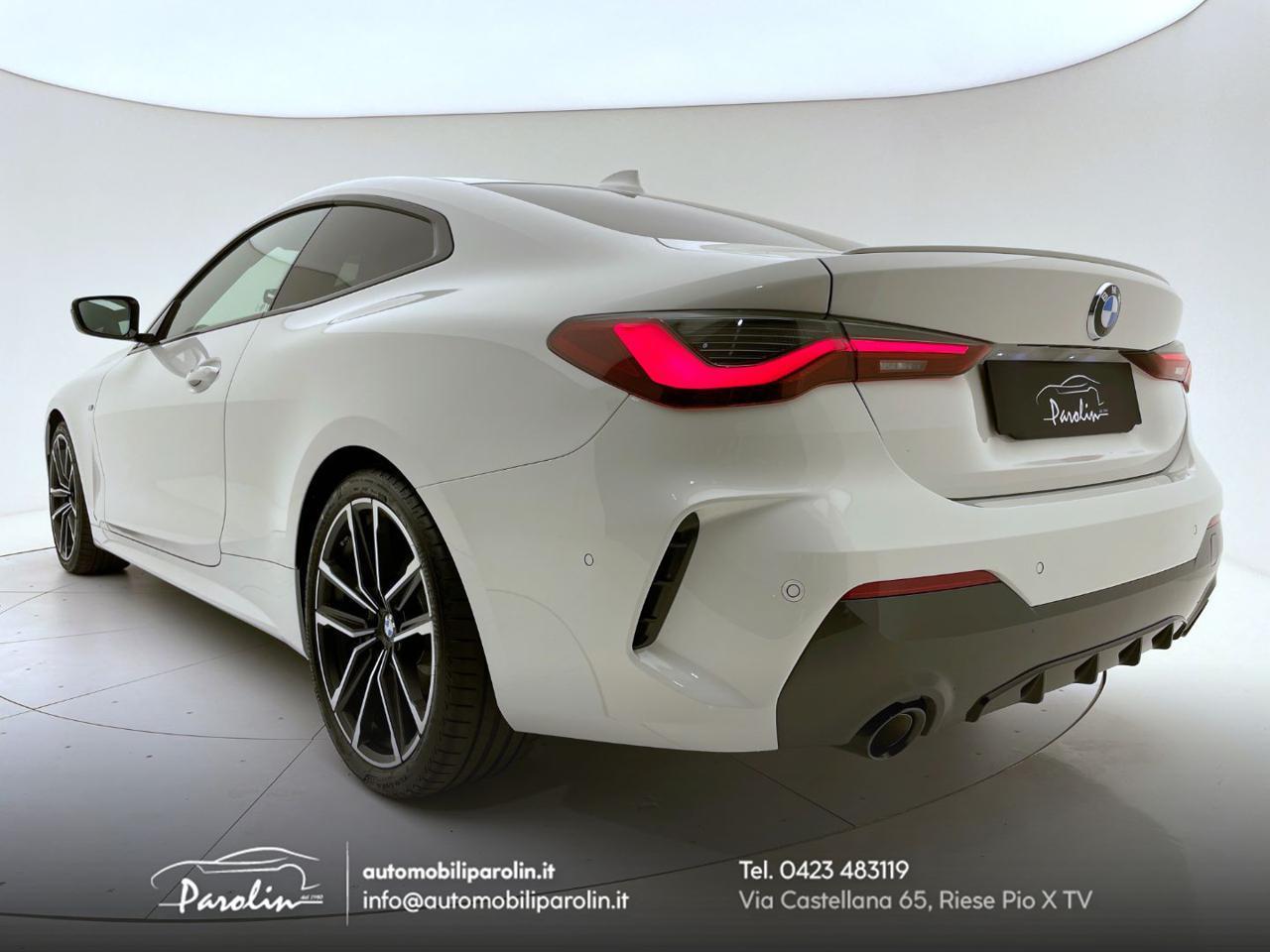BMW 420 d 48V Coupé Msport Tetto-Spoiler M-Black pack-19''