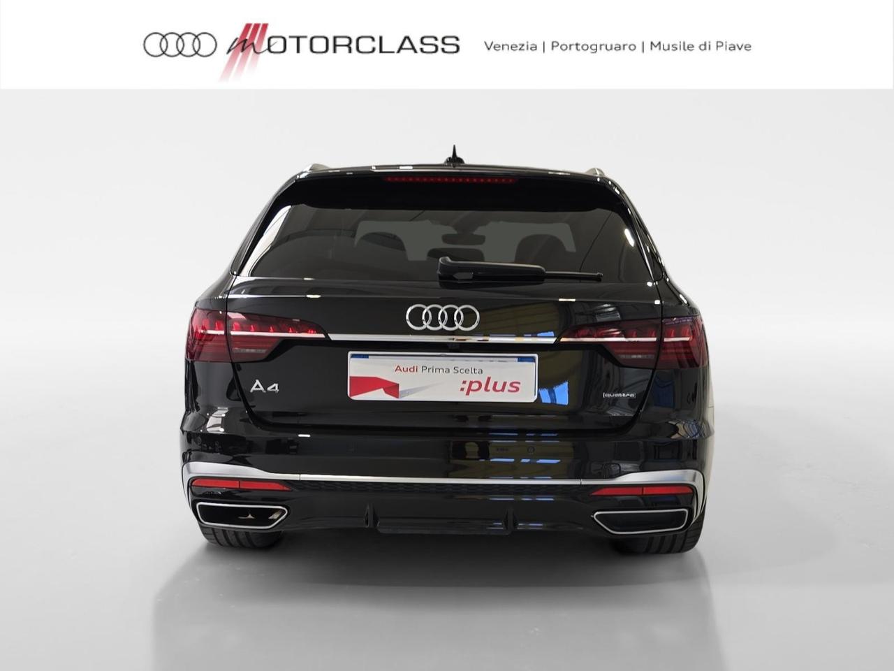Audi A4 avant 40 2.0 tdi mhev 204cv s line edition quattro s tronic
