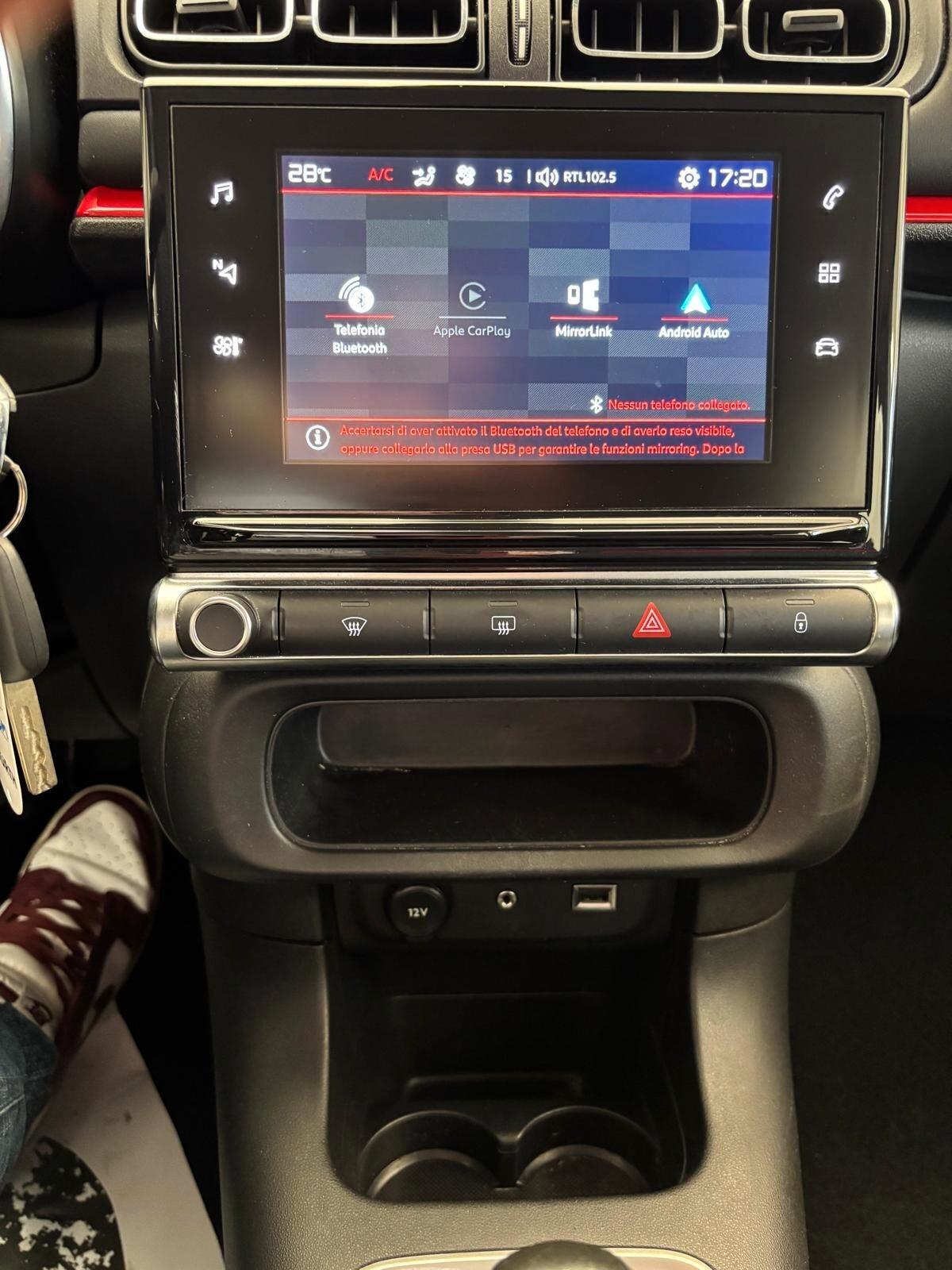 CITROEN C3 ANNO 2017 DS 1.6 ADATTA NEOPATENTATI KM 130 MILA