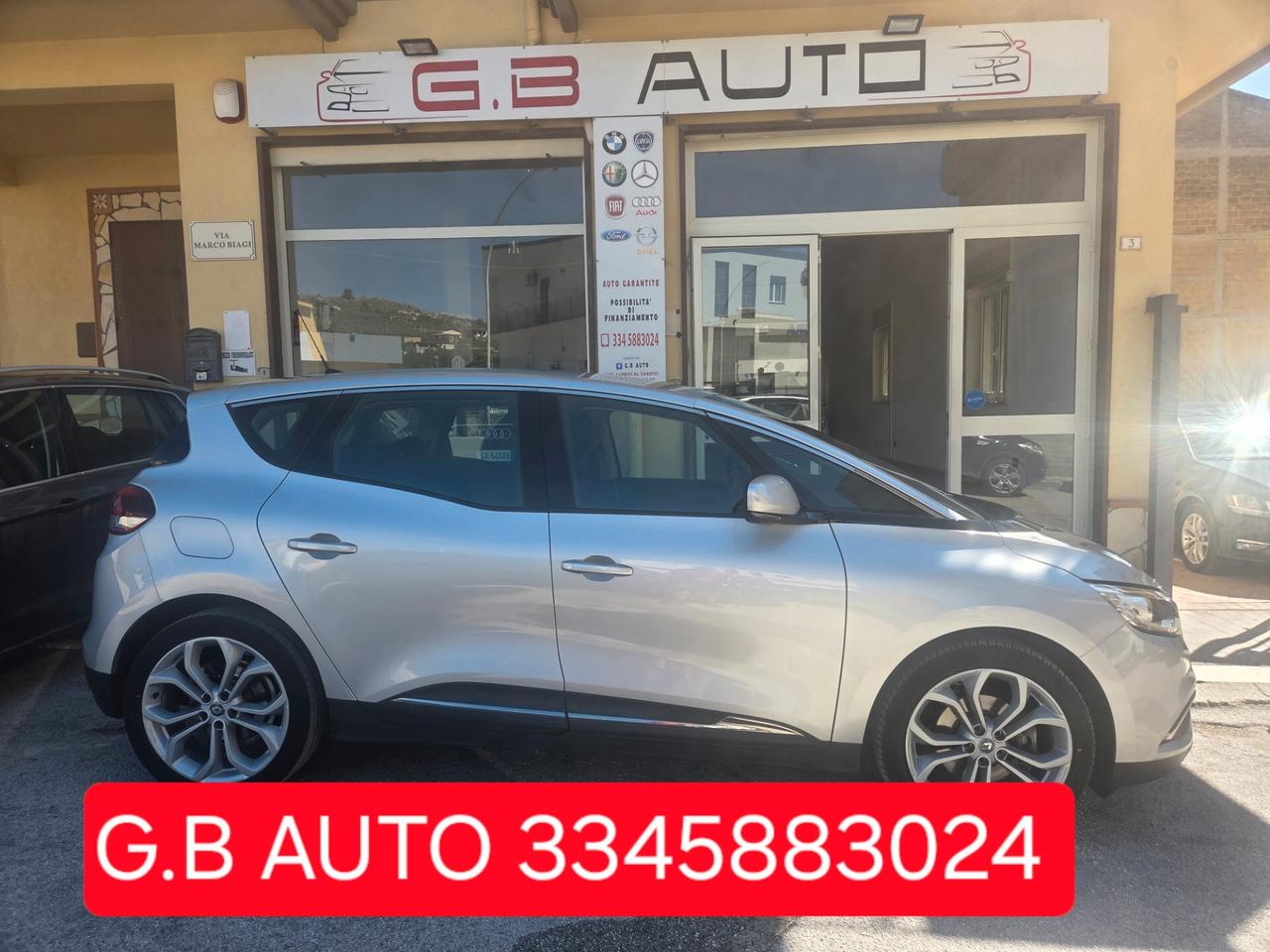 RENAULT SCENIC 1.5 110 CV ANNO 2018 KM140000 CERTIF