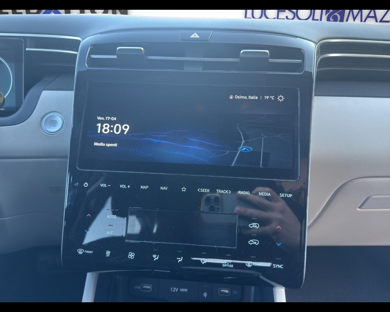 HYUNDAI Tucson 1.6 CRDI 48V DCT XLine hybrid diesel