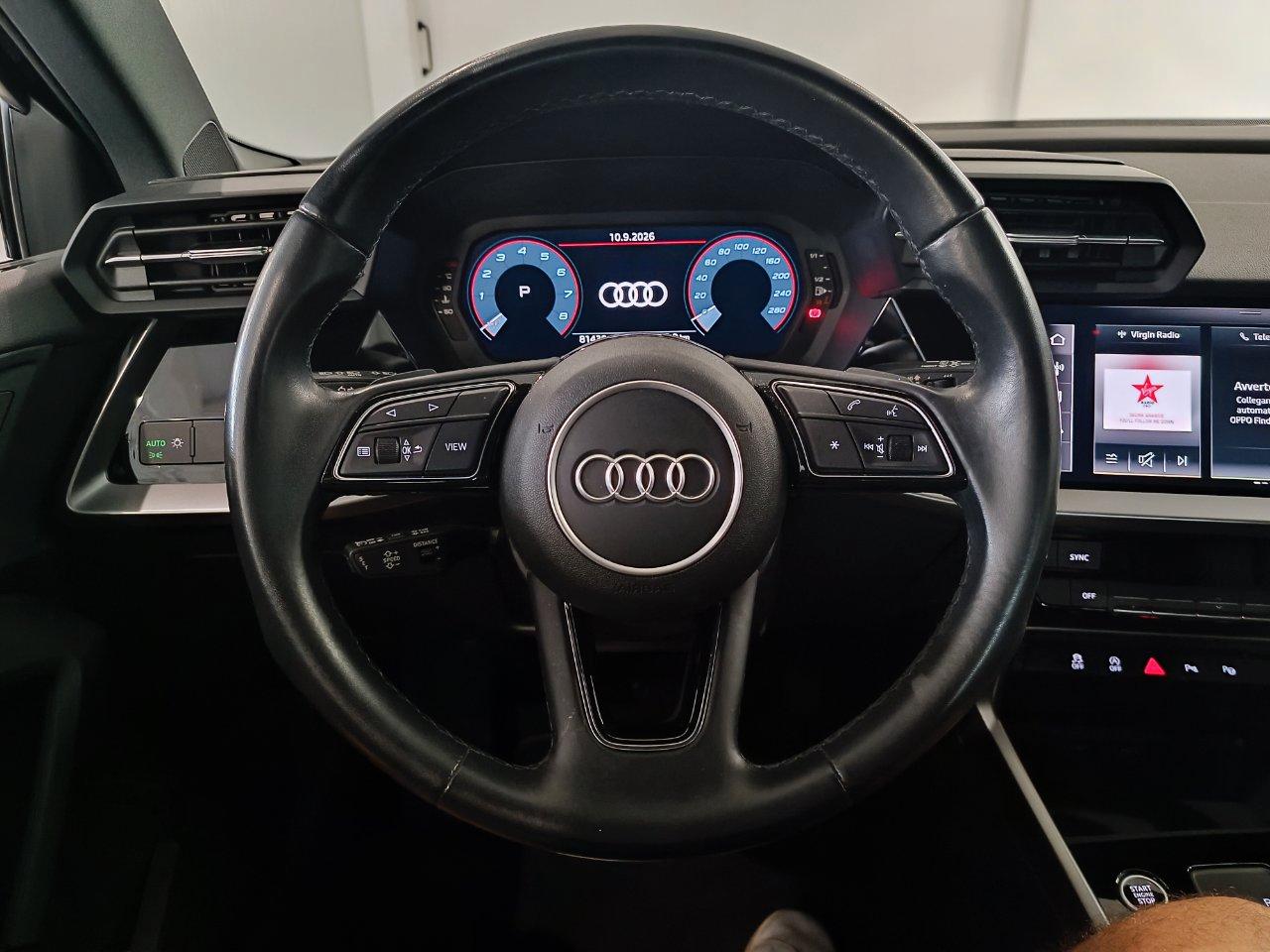 Audi A3 Sportback 30 1.0 tfsi mhev s-tronic