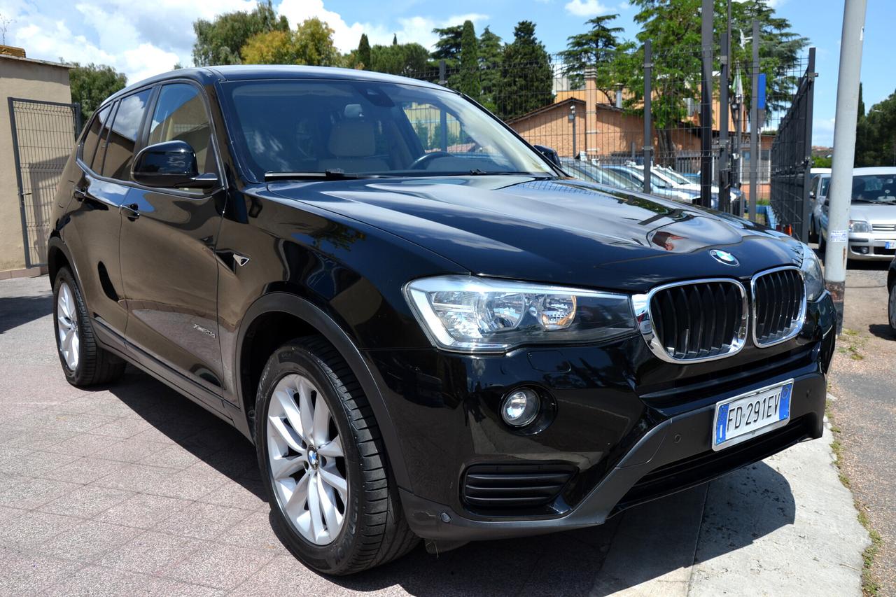 Bmw X3 20D 190CV X-DRIVE AUT. **PREZZO VERO** EURO6B**