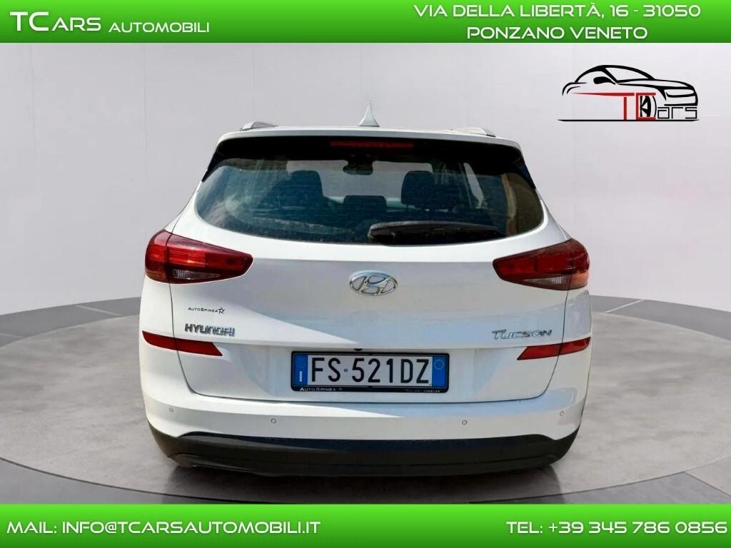 HYUNDAI TUCSON 1.6 BENZINA - EURO 6 - NEOPATENTATI