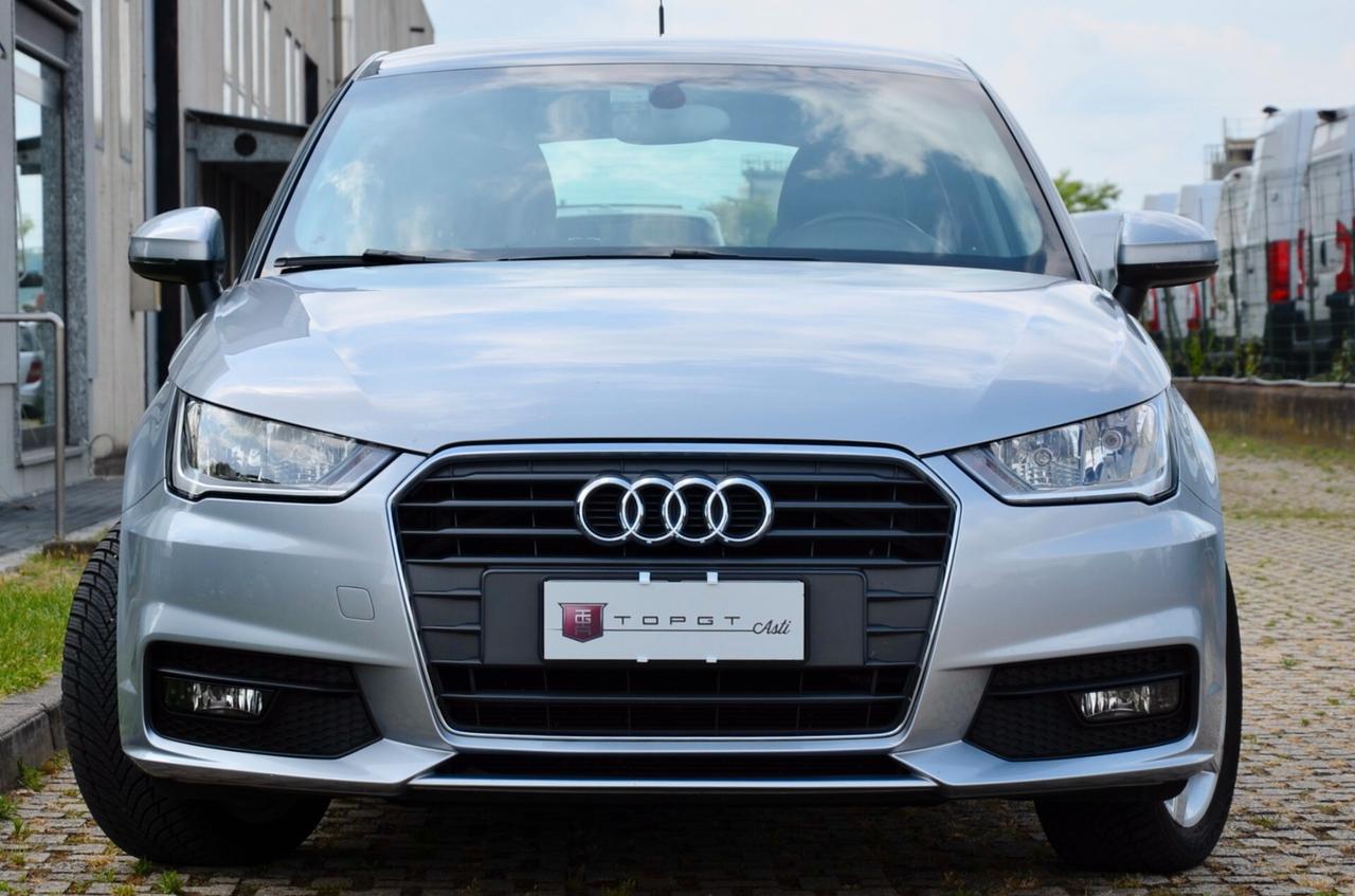 AUDI A1 SPORTBACK 1.6 TDI ADMIRED 116cv 5 PORTE, EURO 6B, KM CERTIFICATI, BICOLOR, SEDILI RISCALDATI, NAVI, PERMUTE