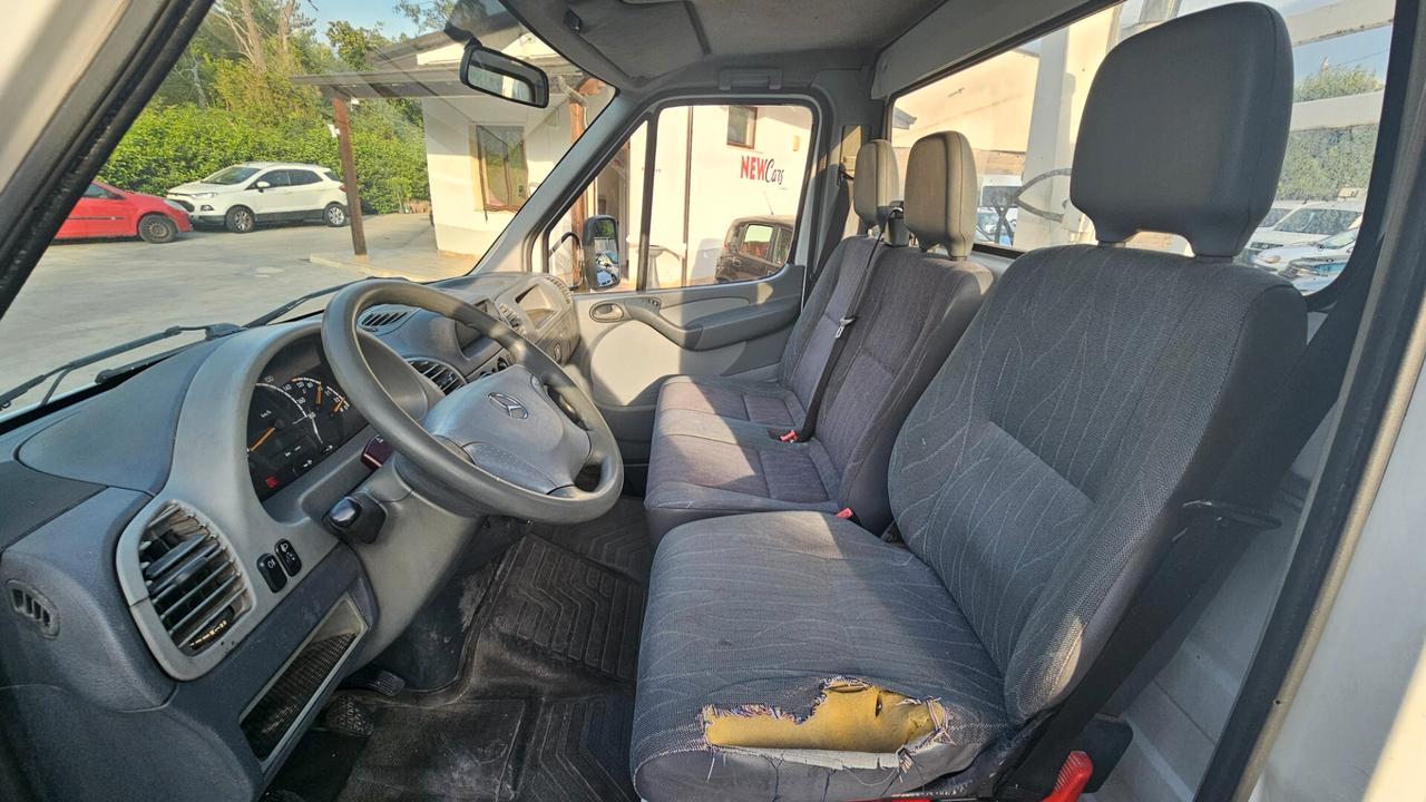 Mercedes Benz sprinter 413 dci con gru gemellato