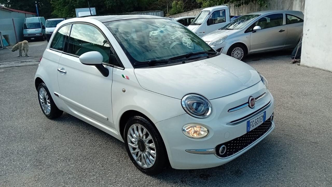 Fiat 500 lounge-1.3 mjt-95cv-12/2016