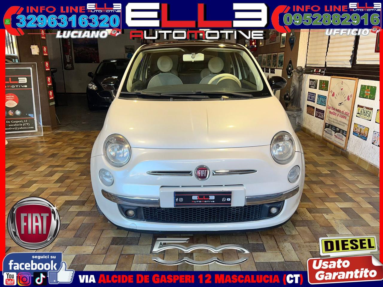 Fiat 500 1.3 Multijet 16V 75CV Pop