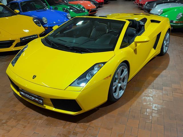 LAMBORGHINI Gallardo Spyder 520CV Giallo Midas Pearl-Pelle e Alcantara