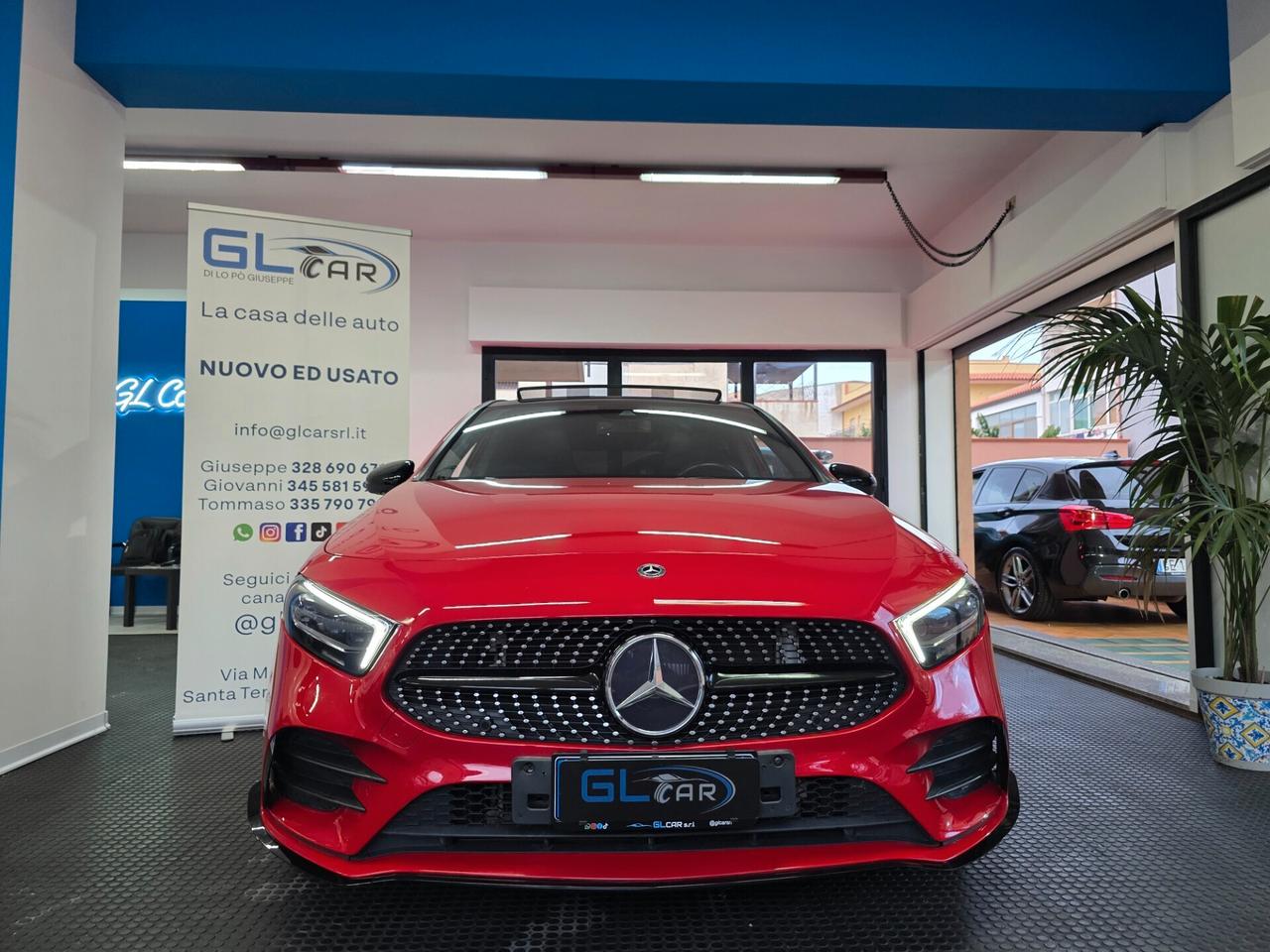 Mercedes-benz A180d Premium TETTO MBEAM FULL