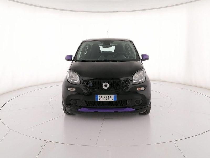 smart forfour eq enel x black