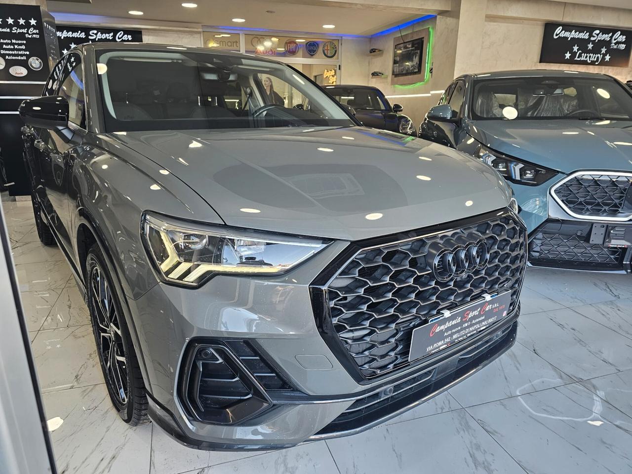 NUOVA AUDI Q3 SPORTBACK 35 TDI 150CV S-TRONIC S-LINE IDENTITY BLACK