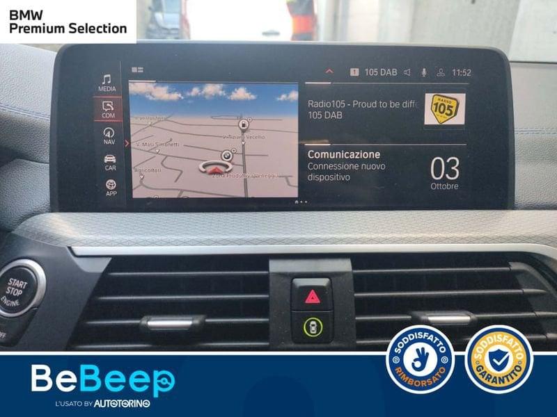 BMW X3 XDRIVE20D MSPORT 190CV AUTO MY19
