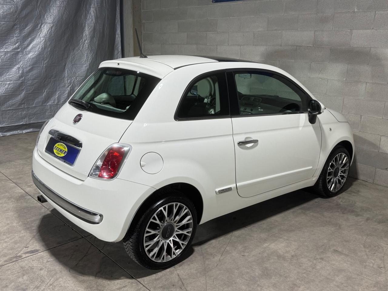 FIAT 500 1.2 69CV TETTO PANORAMICO UNIPROPRIETARIO