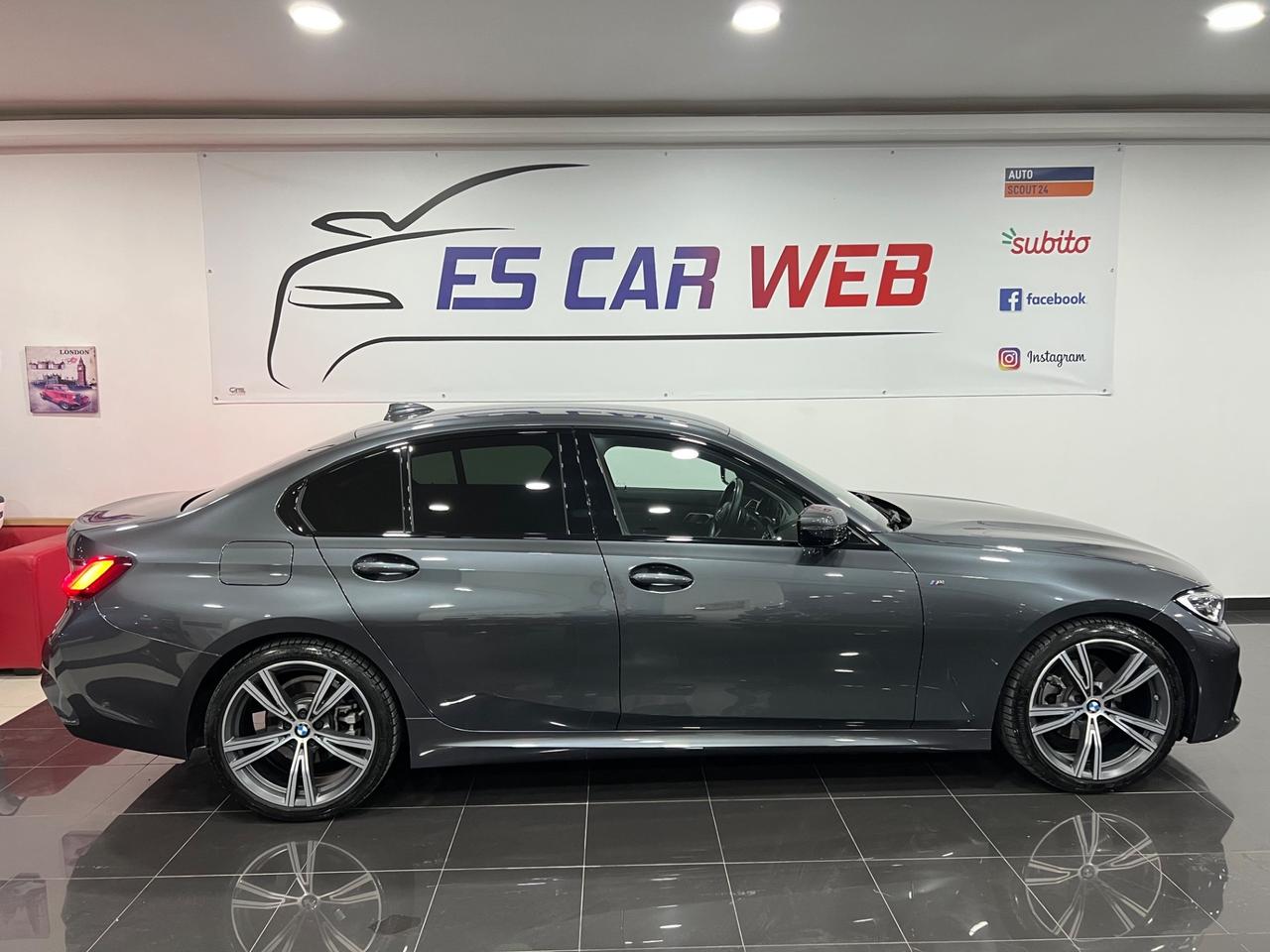 BMW 320d mhev 48V MSport auto 190 cv