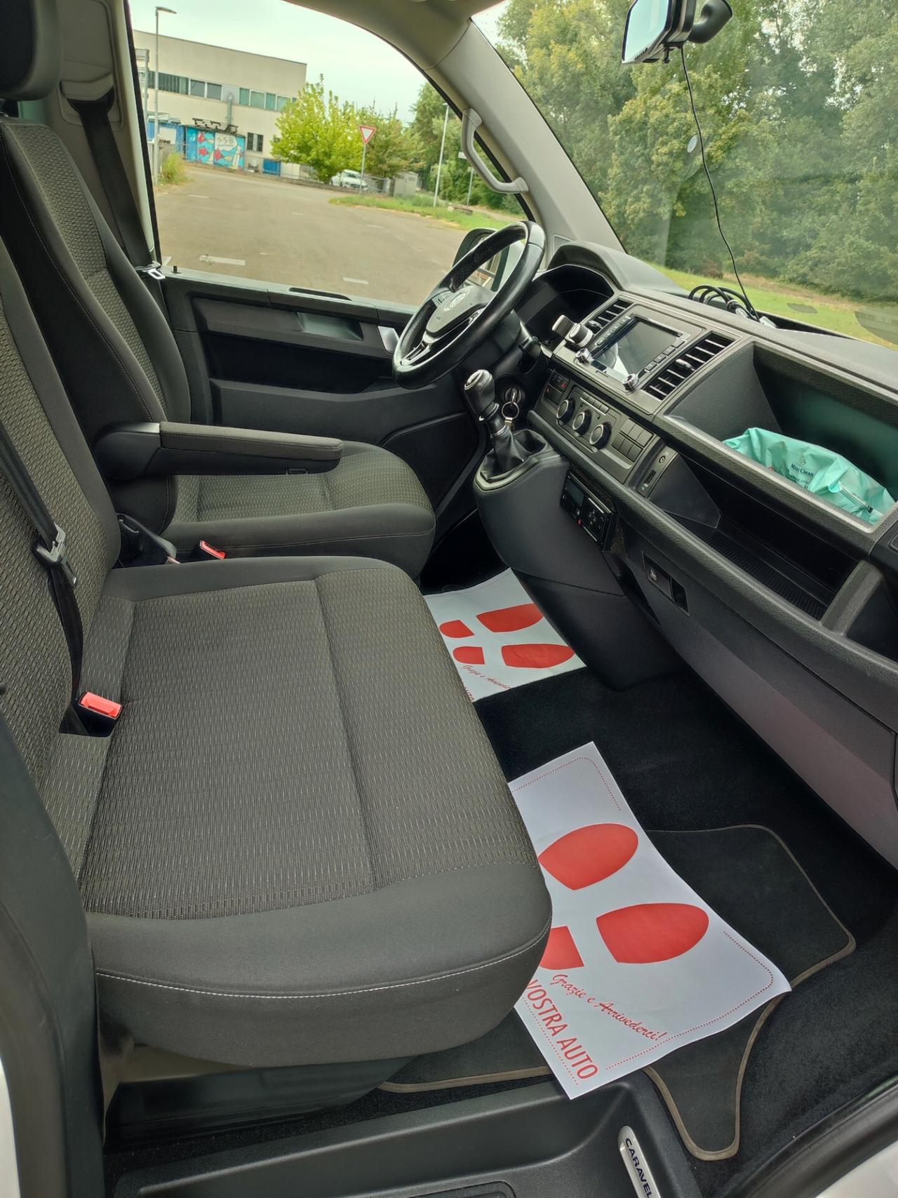 VOLKSWAGEN CARAVELLE 2017 DIESEL EURO6B 6POSTI GANCIO TRAINO