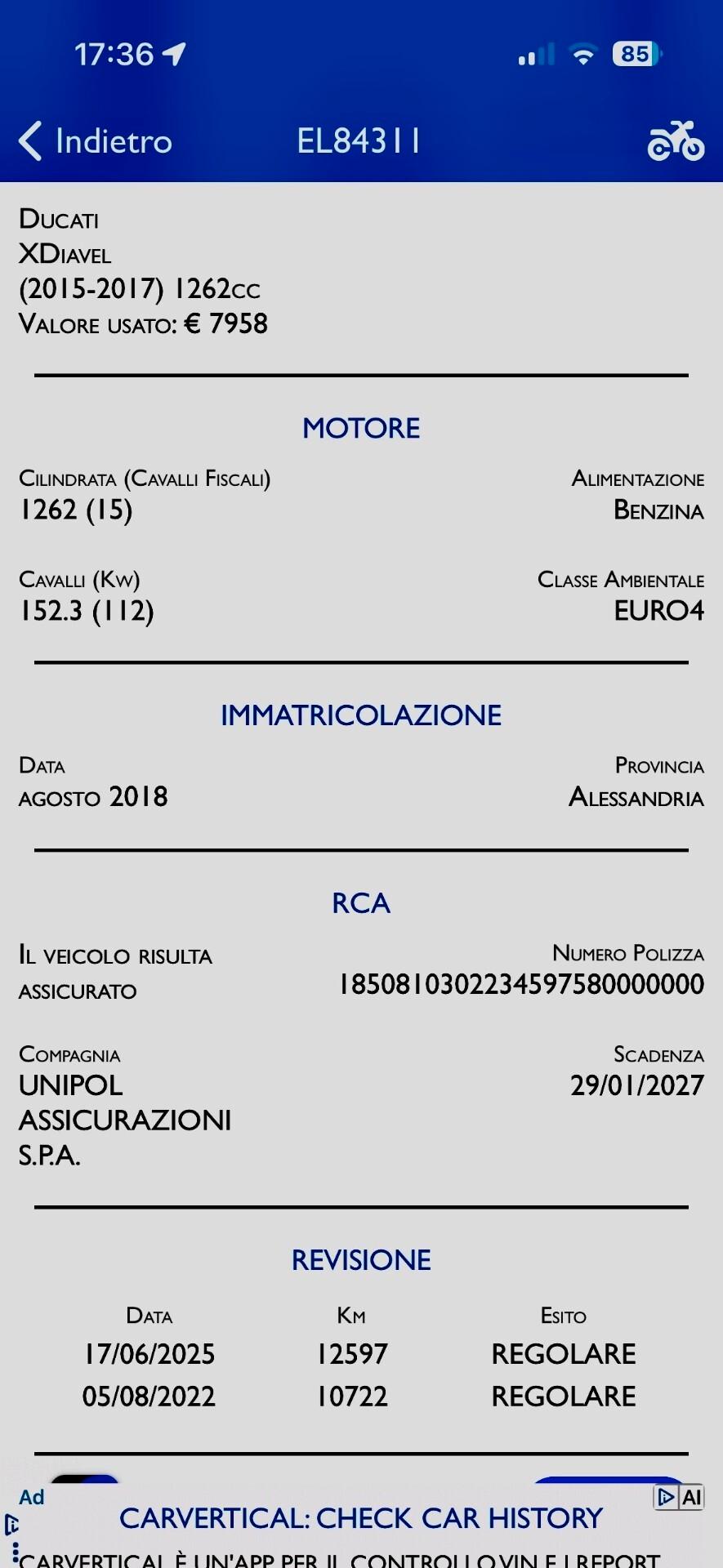 Ducati XDiavel 2018