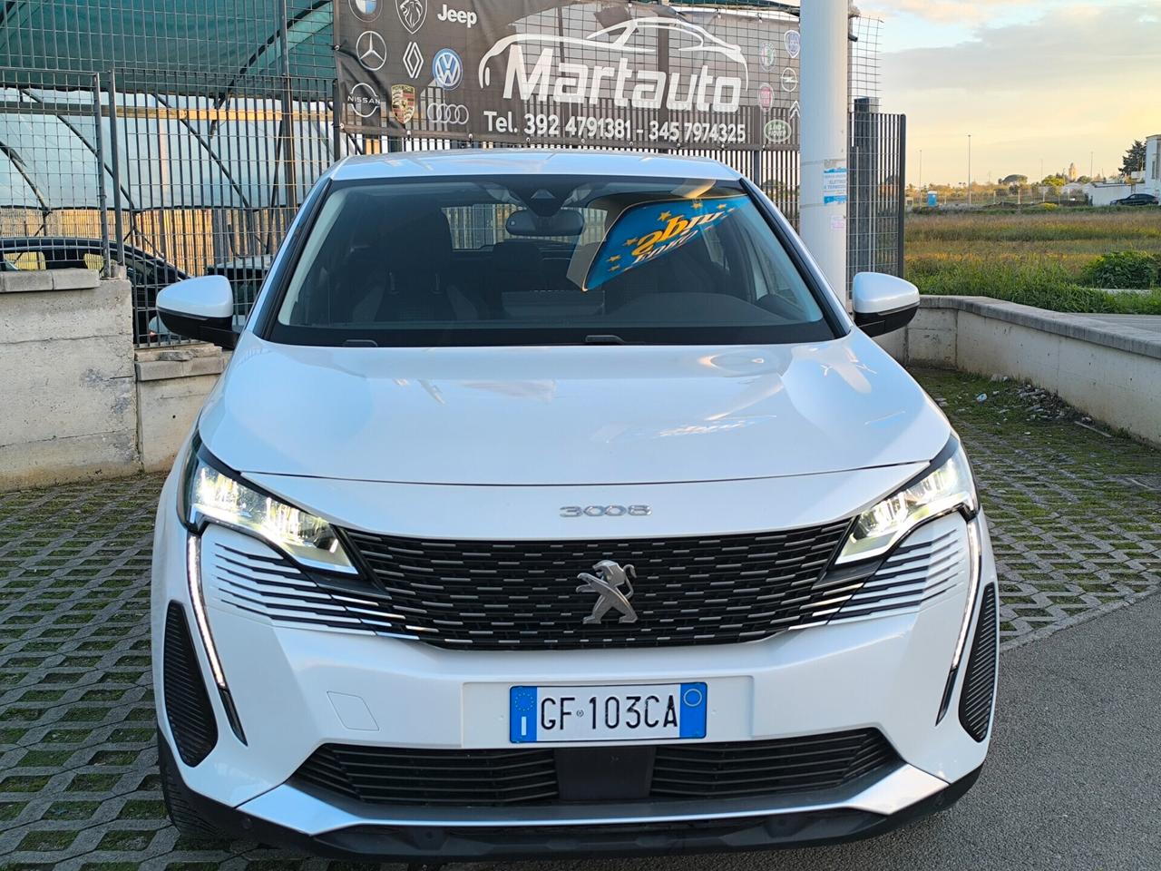 PEUGEOT 3008 EAT 1.5 HDI 130cv 03/2021 LED/NAVI/SENS.ANT/POST