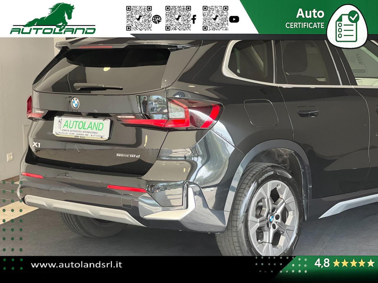 BMW X1 sdrive18d X-Line auto IVA ESPOSTA - UNIPRO