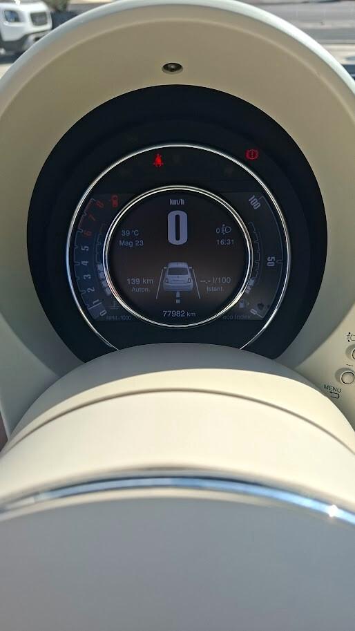 Fiat 500 1.2 Lounge con sedili in pelle