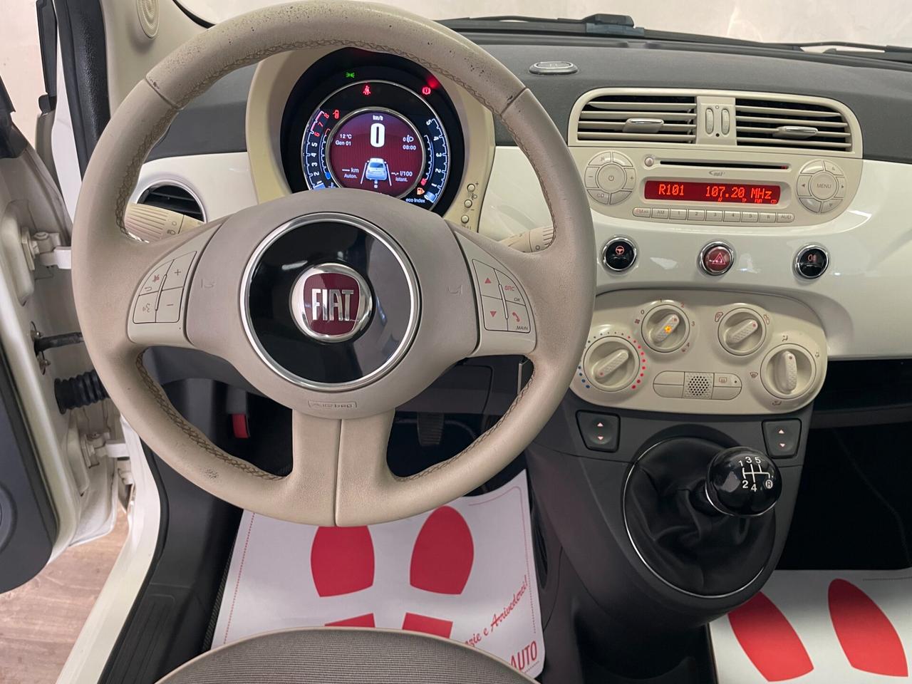 Fiat 500 1.2 Lounge 102.000 km! Tetto Neopatentati